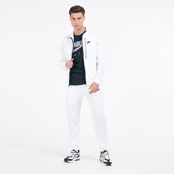 Nike Men's Sportswear N98 Tribute Track Jacket White image number 2