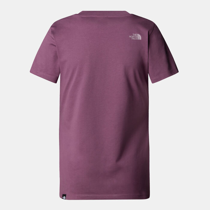 The North Face Women's Easy T-Shirt Purple The North Face Women's Easy T-Shirt Purple image number 1