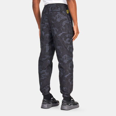 PUMA Men's x STAPLE Printed Joggers Black PUMA Men's x STAPLE Printed Joggers Black