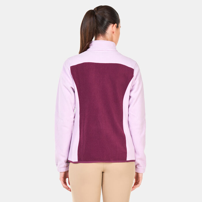 Columbia Women's Overlook Trail™ Full Zip Jacket Red Columbia Women's Overlook Trail™ Full Zip Jacket Red image number 1