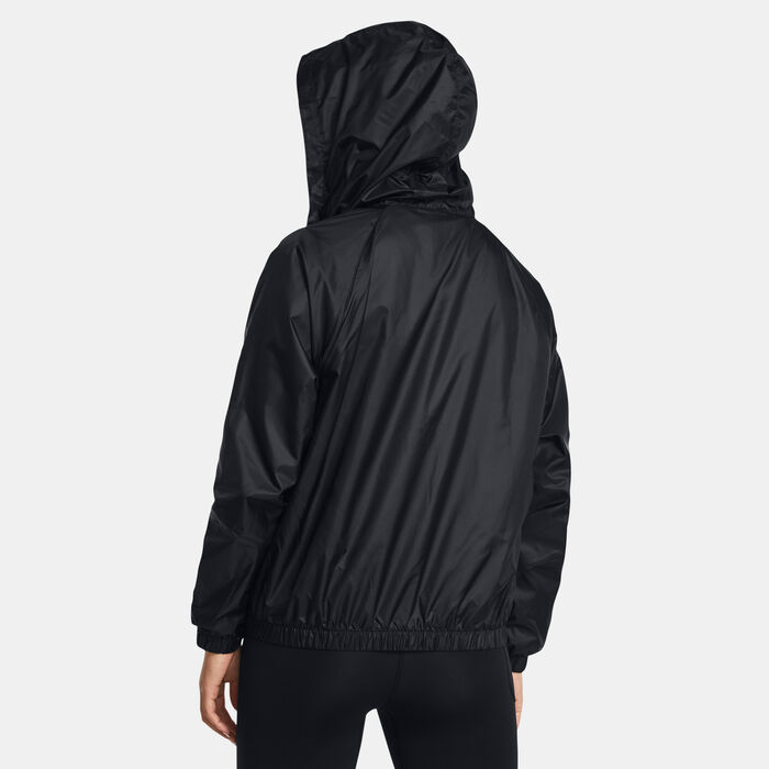 Under Armour Women's Rival Windbreaker Jacket Black image number 1