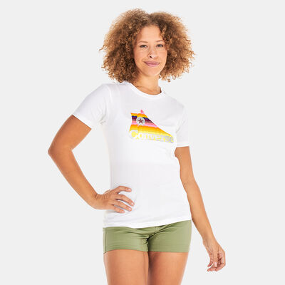 Converse Women's Repeat Sneaker T-Shirt White