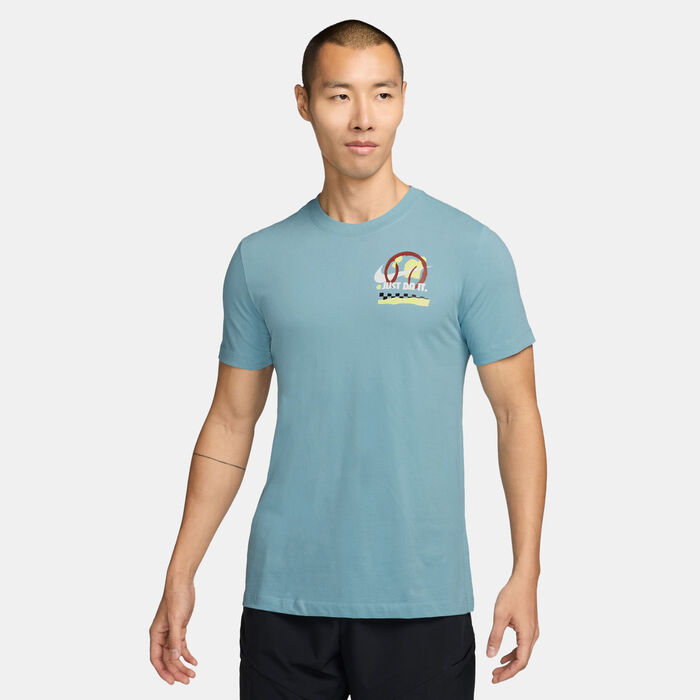 Nike Men's Court Dri-FIT Tennis T-Shirt Blue Nike Men's Court Dri-FIT Tennis T-Shirt Blue image number 0