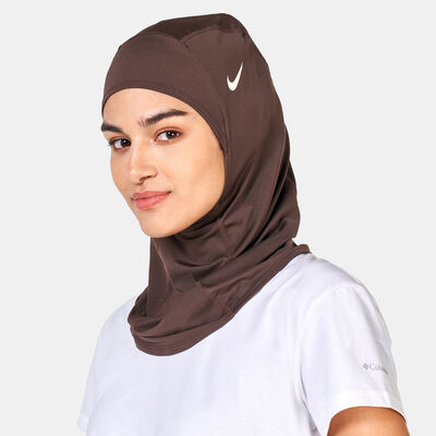 Nike Women's Pro 2.0 Hijab Brown