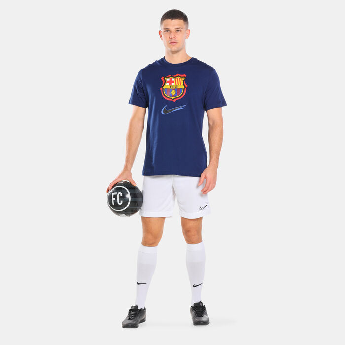 Nike Men's F.C. Barcelona Crest 92Trap T-Shirt Blue Nike Men's F.C. Barcelona Crest 92Trap T-Shirt Blue image number 2