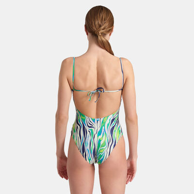 Arena Women's Printed One-Piece Swimsuit Multi