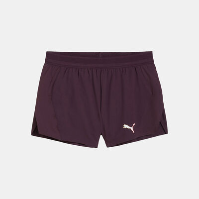 PUMA Women's Run Ultraweave Velocity Running Shorts Purple
