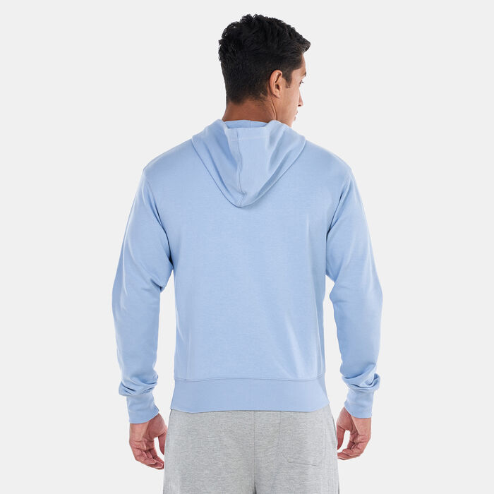 New Balance Women's Uni-ssentials French Terry Hoodie Blue New Balance Women's Uni-ssentials French Terry Hoodie Blue image number 1
