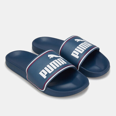 PUMA Men's Leadcat FTR Slides Blue PUMA Men's Leadcat FTR Slides Blue
