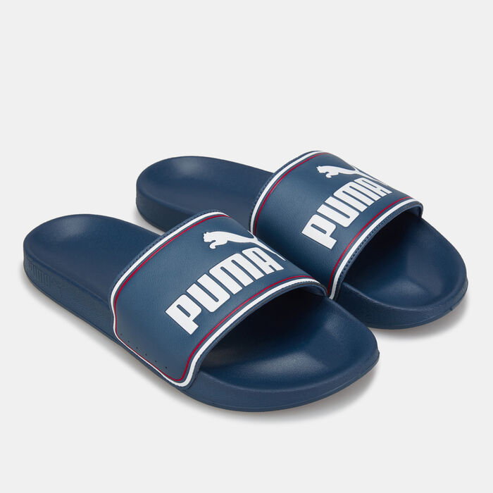 PUMA Men's Leadcat FTR Slides Blue PUMA Men's Leadcat FTR Slides Blue image number 0