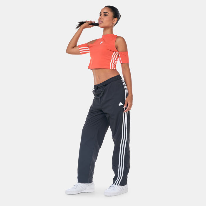 adidas Women's Future Icons 3-Stripes Pants Black adidas Women's Future Icons 3-Stripes Pants Black image number 2