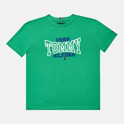 Tommy Hilfiger Kids' 1985 Collection Varsity Logo T-Shirt (Younger Kids) Blue