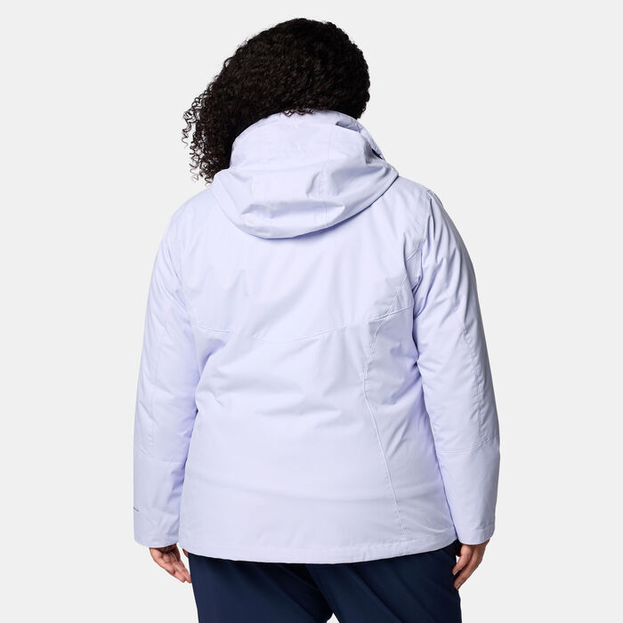 Columbia Women's Bugaboo II Fleece Interchange Hiking Jacket Blue Columbia Women's Bugaboo II Fleece Interchange Hiking Jacket Blue image number 1