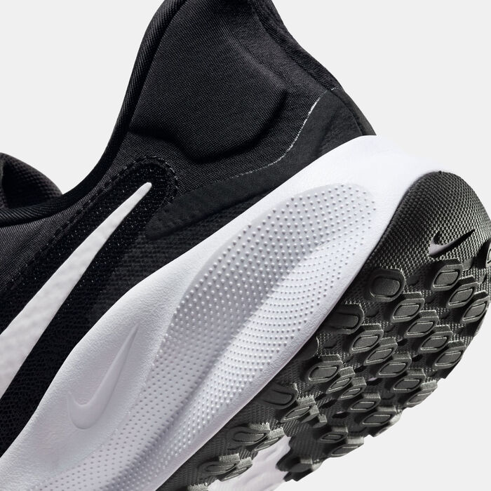 Nike Men's Revolution 7 EasyOn Road Running Shoes Black image number 4