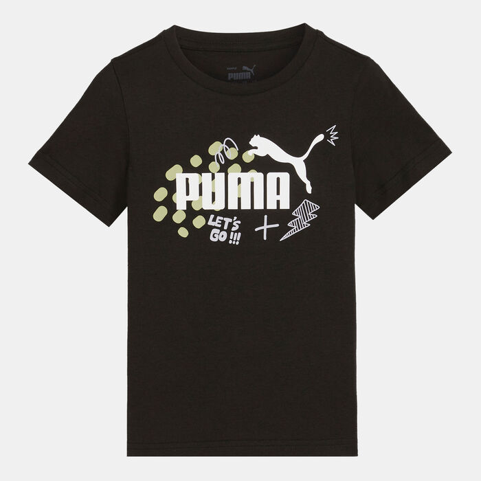 PUMA Kids' Essential+ T-Shirt Black PUMA Kids' Essential+ T-Shirt Black image number 0