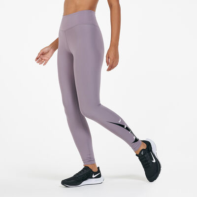 Nike Womens' Swoosh Run Leggings Purple Nike Womens' Swoosh Run Leggings Purple