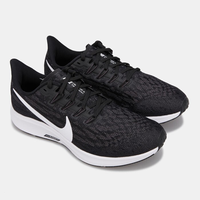 Nike Women's Air Zoom Pegasus 36 Shoe Black image number 1