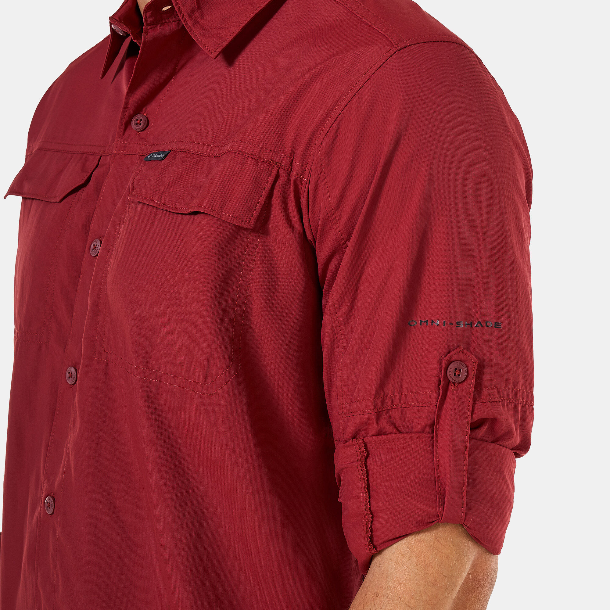 Buy Columbia Men s Silver Ridge 2.0 Long Sleeve Shirt Red in Qatar