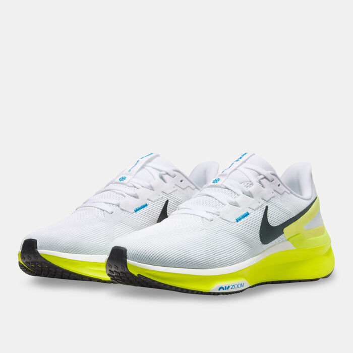 Nike Men's Structure 25 Road Running Shoes White image number 1