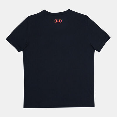 Under Armour Kids' Sportstyle Logo Training T-Shirt Black
