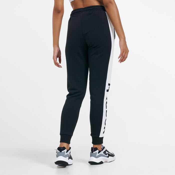 Reebok Women's Linear Logo Sweatpants Black Reebok Women's Linear Logo Sweatpants Black image number 1