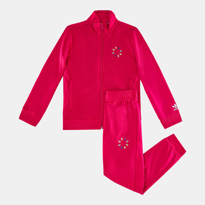 adidas Originals Kids' Adicolor Tracksuit Pink adidas Originals Kids' Adicolor Tracksuit Pink image number 0