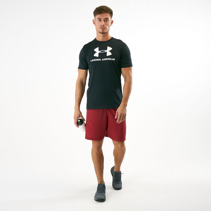 Under Armour Men's Sportstyle Logo T-Shirt Black Under Armour Men's Sportstyle Logo T-Shirt Black image number 2