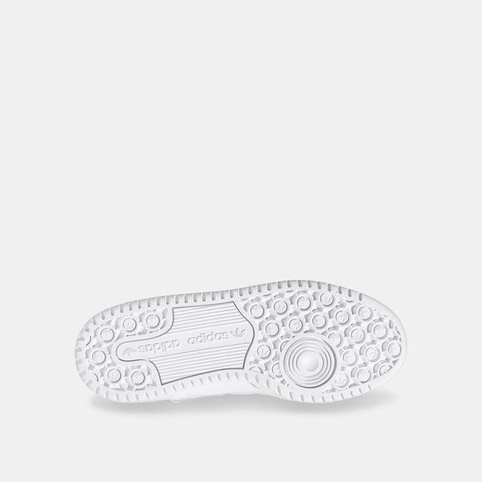 adidas Originals Kids' Forum Mid J Shoe White adidas Originals Kids' Forum Mid J Shoe White image number 3