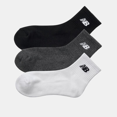 New Balance Everyday Ankle Socks (3 Pairs) Multi