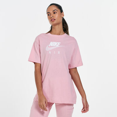 Nike Women's Air Boyfriend T-Shirt Pink