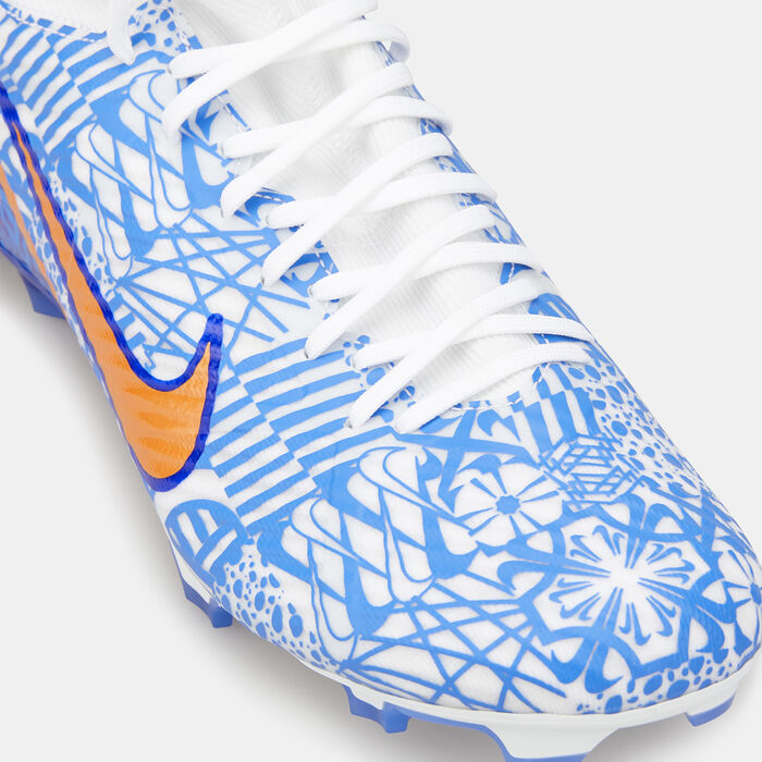 Nike Men’s Zoom Mercurial Superfly 9 Academy CR7 Multi-Ground Football Shoe Blue image number 4