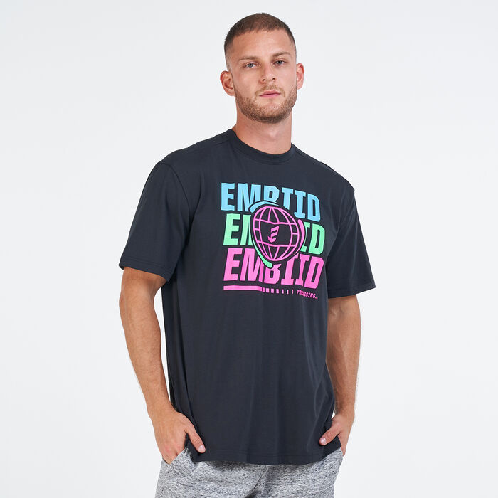 Under Armour Men's Embiid 21 T-Shirt Black Under Armour Men's Embiid 21 T-Shirt Black image number 0