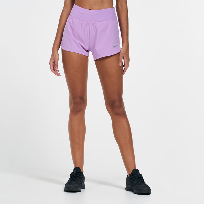 Nike Women's Eclipse 3-Inch Shorts Purple Nike Women's Eclipse 3-Inch Shorts Purple image number 0