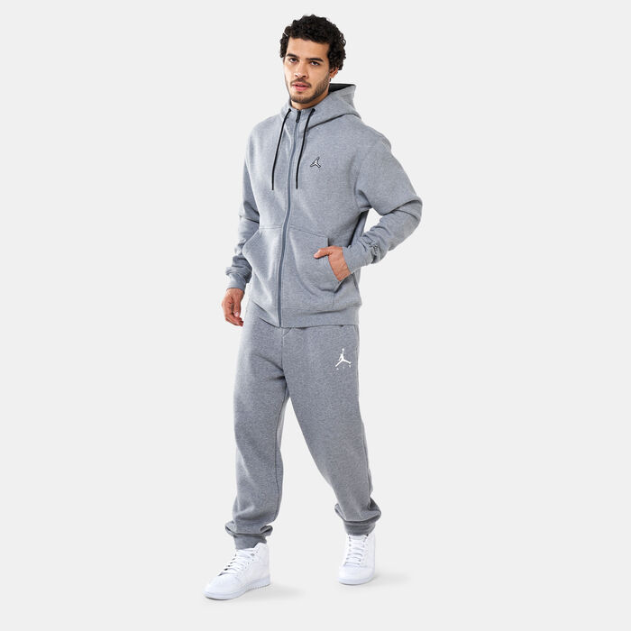 Jordan Men's Essentials Full-Zip Hoodie Grey image number 2