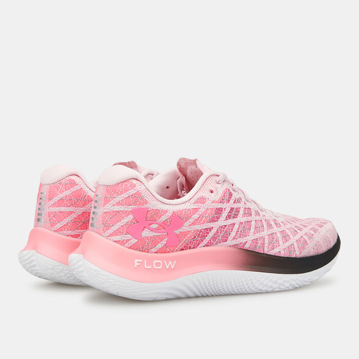 Under Armour Women's UA FLOW Velociti Wind 2 Shoe Pink Under Armour Women's UA FLOW Velociti Wind 2 Shoe Pink image number 2