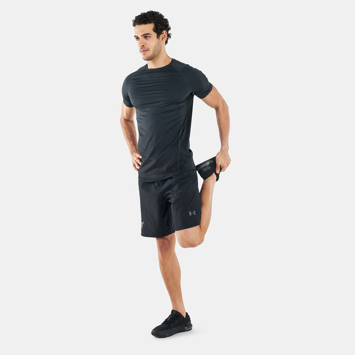 Under Armour Men's Project Rock Snap Shorts Black Under Armour Men's Project Rock Snap Shorts Black image number 2