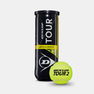 Dunlop Tour Brilliance Tennis Ball Multi