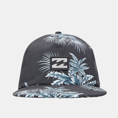Billabong Men's Platform Print Strapback Cap Black Billabong Men's Platform Print Strapback Cap Black
