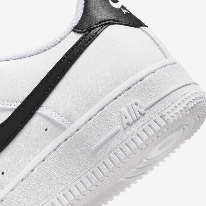 Nike Kids' Air Force 1 Shoes White image number 7