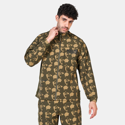 PUMA Men's x PLEASURES Jacket Brown