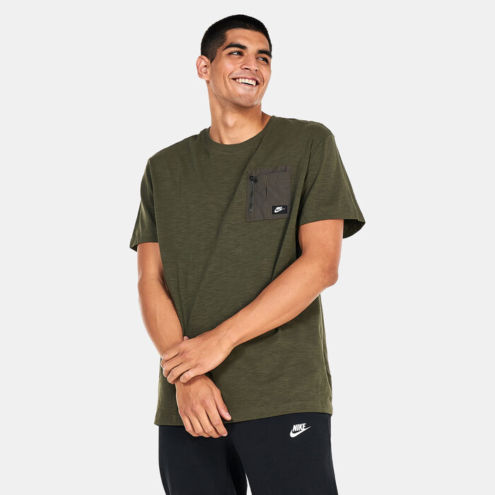 Nike Men's Sportswear Modern Essentials T-Shirt Brown Nike Men's Sportswear Modern Essentials T-Shirt Brown image number 1