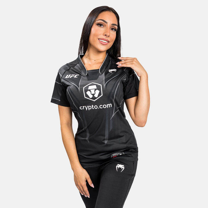Venum Women's x UFC Authentic Fight Night 2.0 Walkout Jersey Black Venum Women's x UFC Authentic Fight Night 2.0 Walkout Jersey Black image number 0