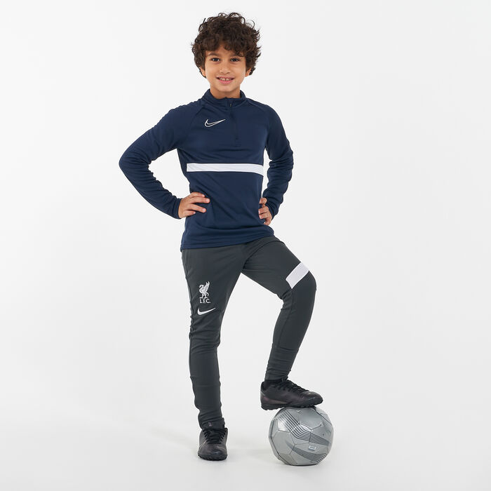 Nike Kids' Liverpool F.C. Academy Football Pants Black image number 2