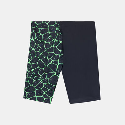 Speedo Kids' Digital Allover V Cut Swimming Jammers Black