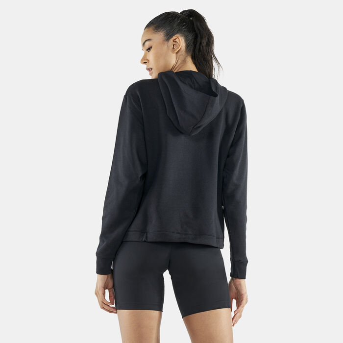 Nike Women's Sportswear Fleece Hoodie Black Nike Women's Sportswear Fleece Hoodie Black image number 1