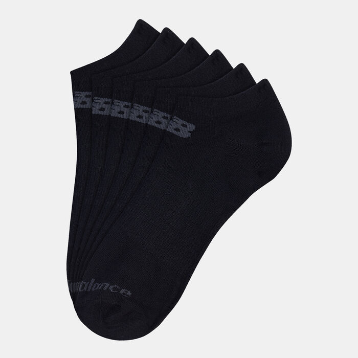 New Balance Performance Flat Knit No Show Socks (3 Pack) Black New Balance Performance Flat Knit No Show Socks (3 Pack) Black image number 0