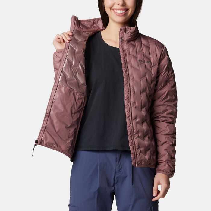 Columbia Women's Delta Ridge Hiking Jacket Purple Columbia Women's Delta Ridge Hiking Jacket Purple image number 3