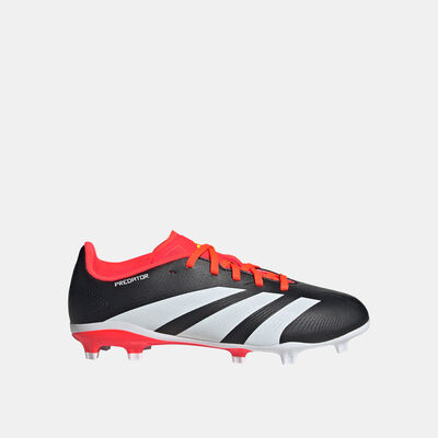 adidas  Kids' Predator 24 League Firm Ground Football Shoes Black adidas  Kids' Predator 24 League Firm Ground Football Shoes Black