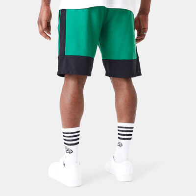 New Era Men's NBA Boston Celtics Colourblock Shorts Green