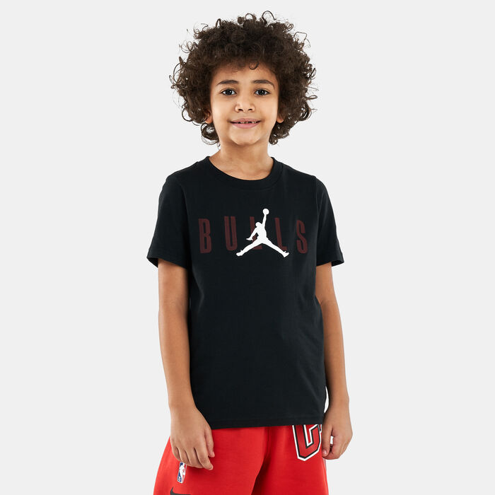 Nike Kids' Los Angeles Lakers Courtside Statement T-Shirt Black Nike Kids' Los Angeles Lakers Courtside Statement T-Shirt Black image number 0